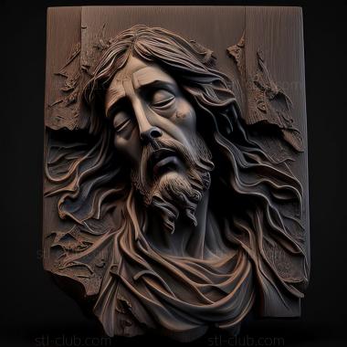 3D model st jesus (STL)